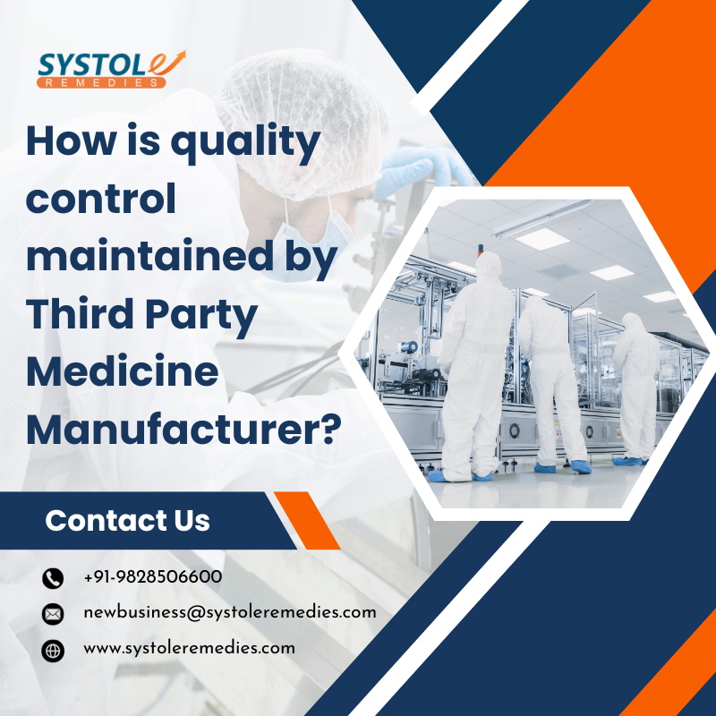 Alna biotech | How is quality control maintained by Third Party Medicine Manufacturer?