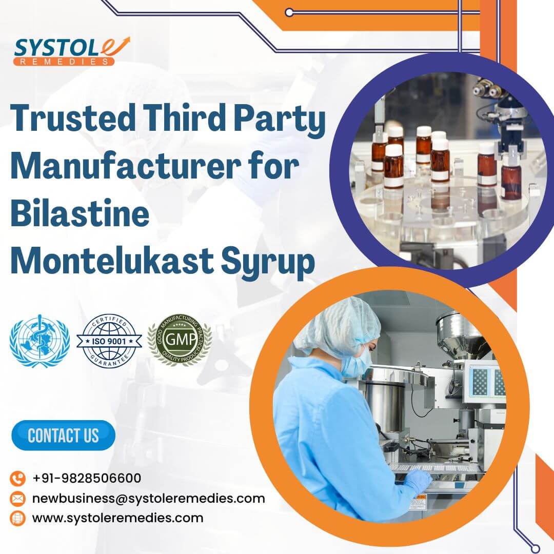 Alna biotech | Trusted Third Party Manufacturer for Bilastine Montelukast Syrup