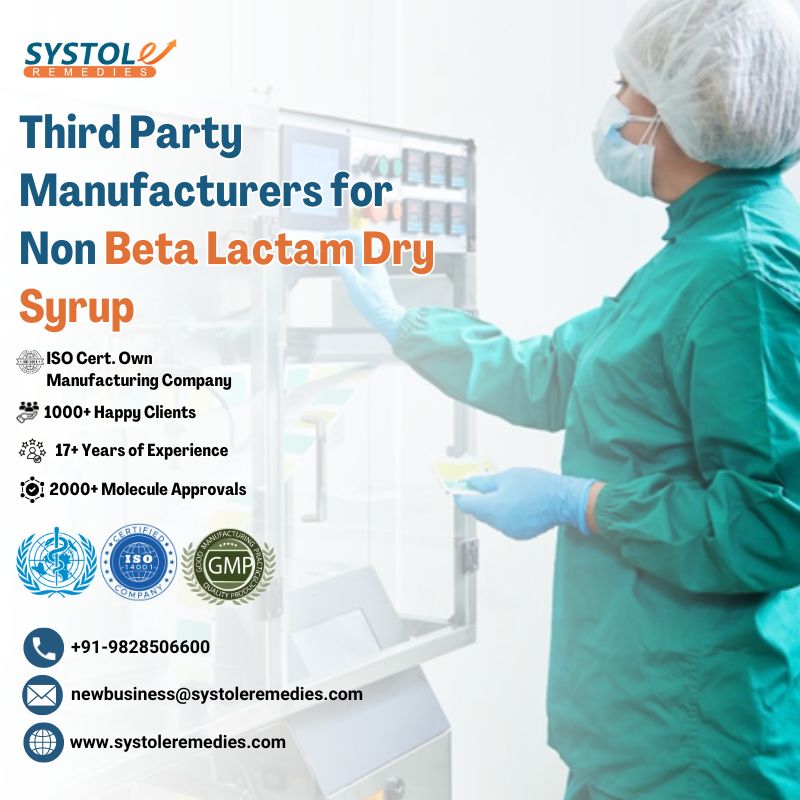 Alna biotech | Third Party Manufacturers For Non Beta Lactam Dry Syrup