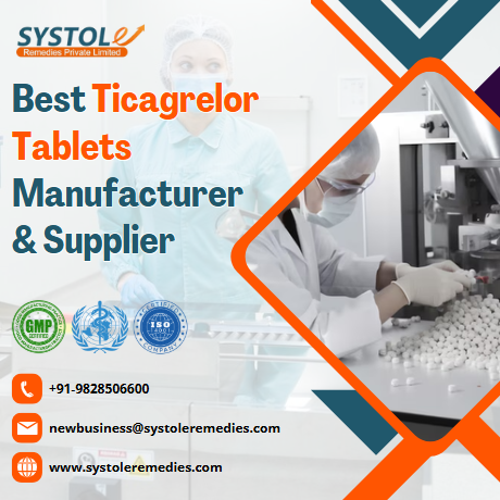 Alna biotech | Best Ticagrelor Tablets Manufacturer & Supplier