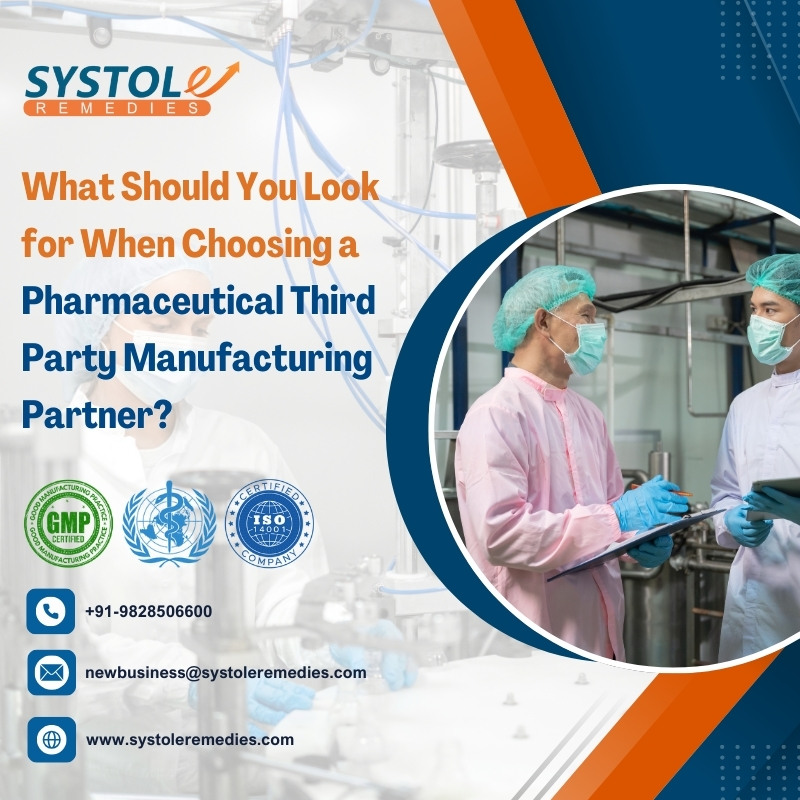 Alna biotech | What Should You Look for When Choosing a Pharmaceutical Third Party Manufacturing Partner?