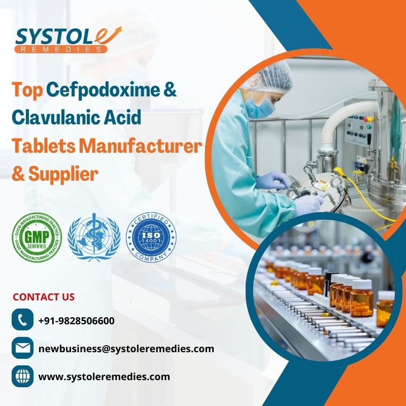 citriclabs|Top Cefpodoxime & Clavulanic Acid Tablets Manufacturer & Supplier 